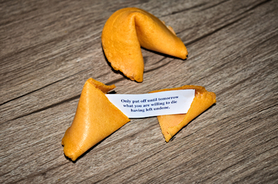 A Fortune Cookie And Food For Thought