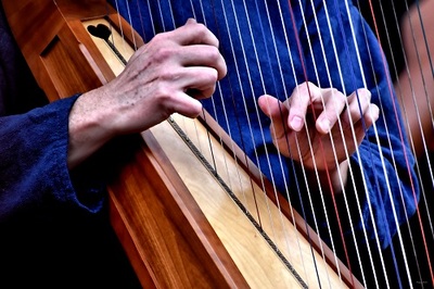 Hand On A Harp